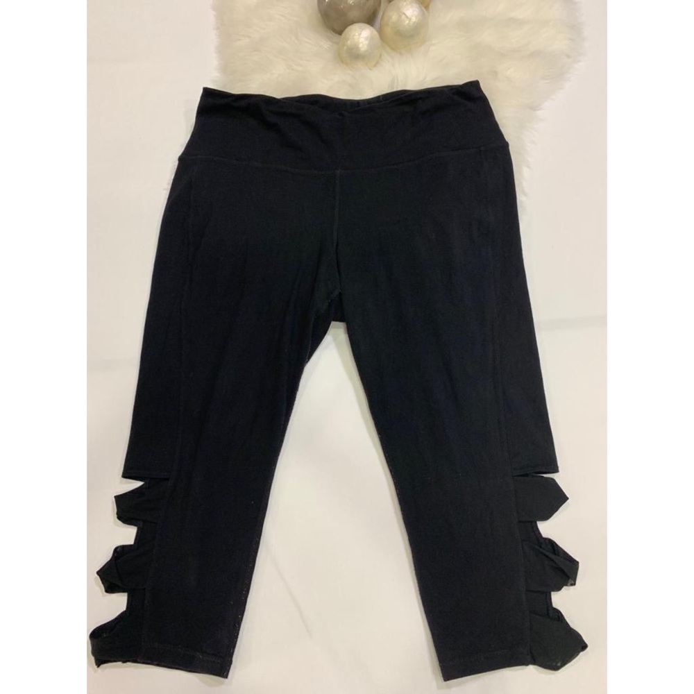 XERSION fitted black leggings size 1x